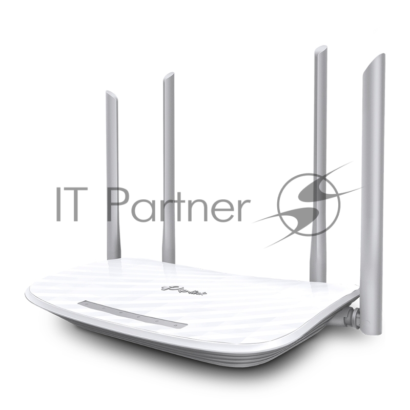 Сетевое оборудование TP-Link Archer C50(RU) AC1200 Маршрутизатор, двухдиапазонный 4x10/100Base-T + 802.11ac (300+867Mbit/s) + 1xWAN, 1xUSB