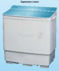 Стиральная машина OPTIMA МСП-60СТ (п/авт.,стекл. крыш.,стир./отж. 6,0кг/4,5кг,1350 об./мин.,насос) (Бирюзовое стекло)