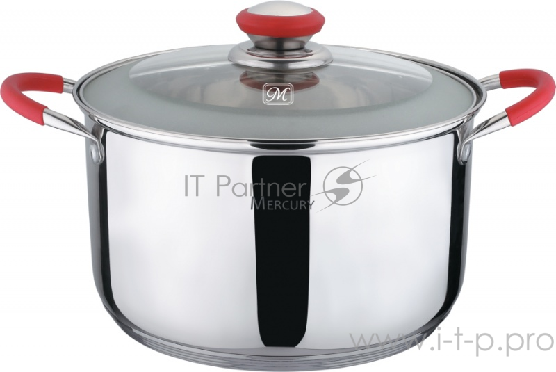 Кастрюля Mercury MC-6004 (8) с крышкой 2,5 л
