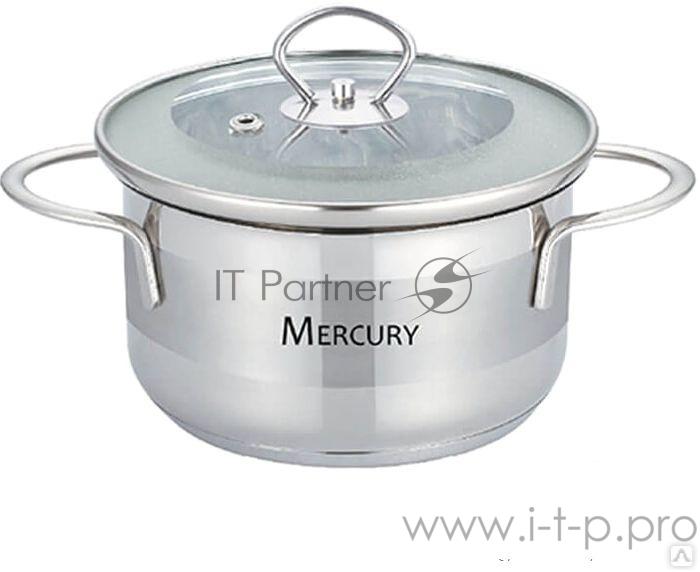 Кастрюля Mercury MC-6052 (12) с крышкой 1,0 л 14 см серии Bambino