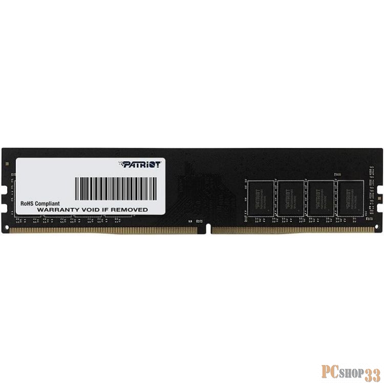Оперативная память DDR 4 DIMM 32Gb PC25600, 3200Mhz, PATRIOT Signature (PSD432G32002) (retail)