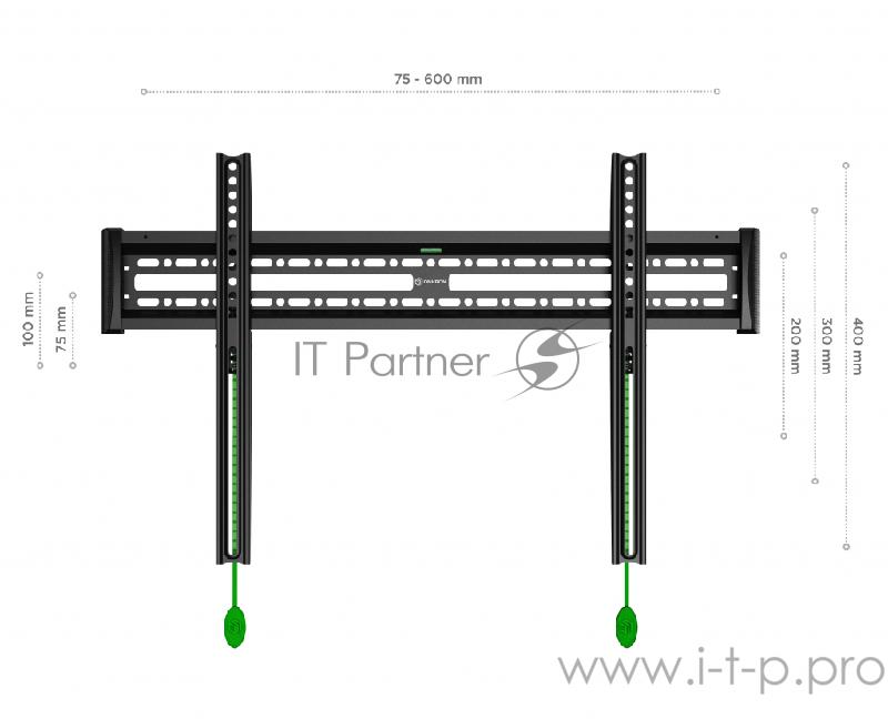 ТВ кронштейн /40-65 BLACK SN16 BLACK ONKRON