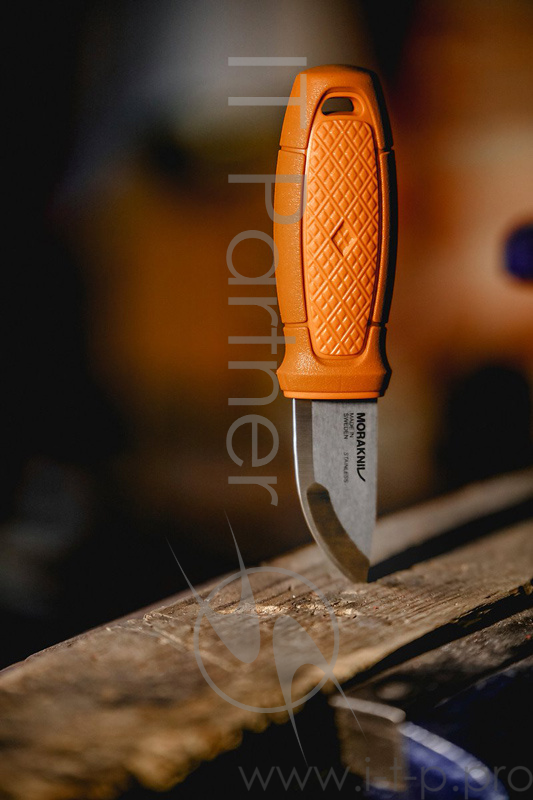 Нож перочинный Mora Eldris (13499) 143мм оранжевый/красный