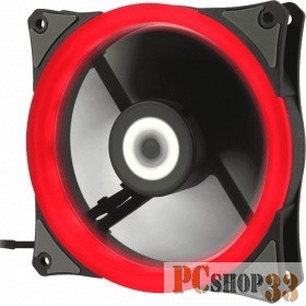 GameMAX, GMX-RF12-R Вентилятор для компьютера 120х120х25, Red Ring, 12В, 7PIN (гидрод.подшипник)