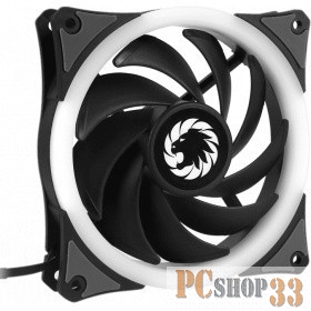 GameMAX, GMX-RF12-R Вентилятор для компьютера 120х120х25, Red Ring, 12В, 7PIN (гидрод.подшипник)