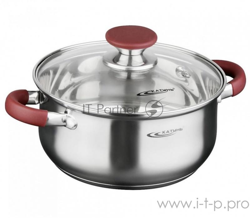 Кастрюля КАТУНЬ 1,5л Берта КТ15-D-16