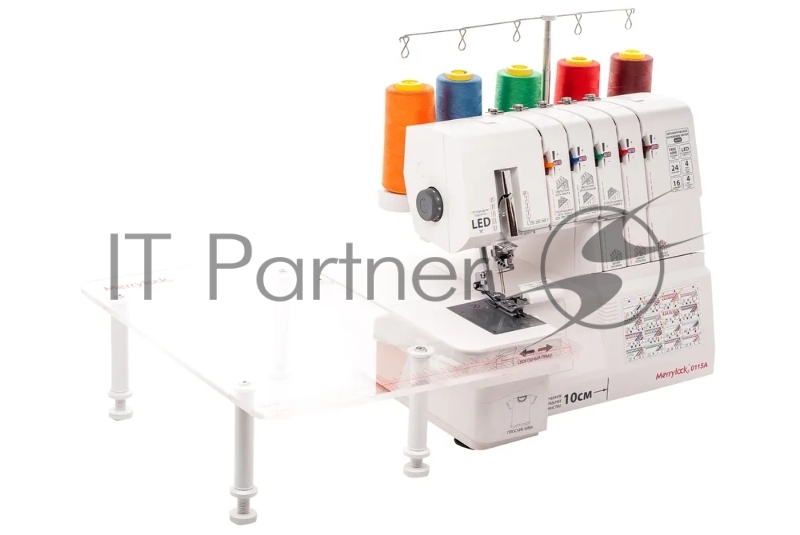 Оверлок Merrylock 0115А2,3,4,5-ниточный + плоскошовная машина, дифференциал, съемный рукав,авт.натяжение