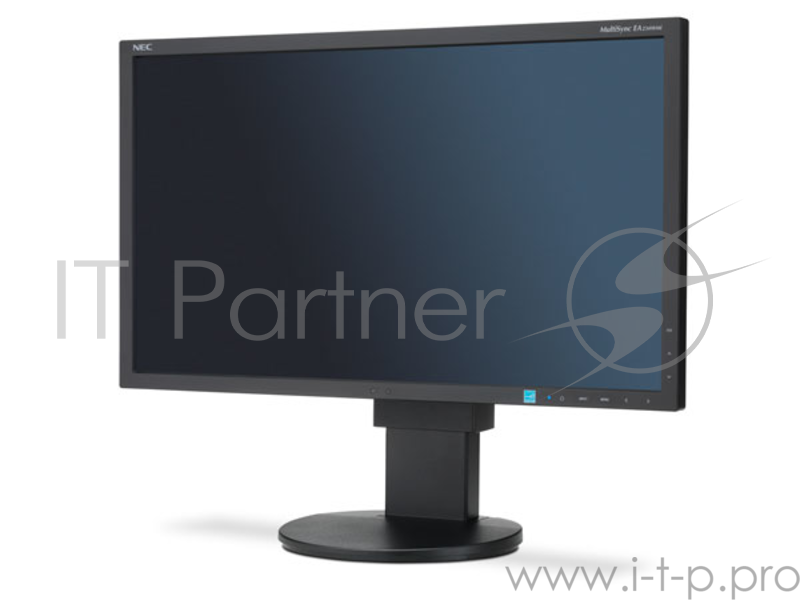 Монитор 23 Nec EA234WMi-BK Black {IPS,250cd/m2,1000:1,6 ms,1920x1080,178/178,Hight adj.:130Tilt,PivotD-Sub,HDMI,D hub, Internal PS, 1+1W Audio,TCO6)}