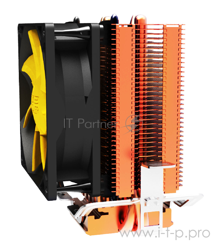 Вентиляторы PCCooler S83 Кулер S83 S775/115X/AM2/AM3/AM4/FM1/FM2 (48 шт/кор, TDP 90W, вент-р 80мм, 2 тепловые трубки 6мм, 2200RPM, 20dBa) Retail Color Box