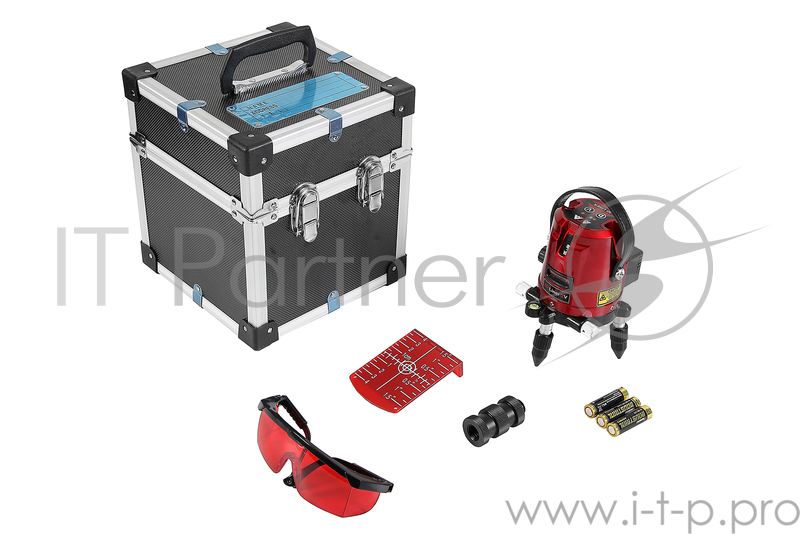 Нивелир лазерный ADA 3D Liner 2V линейный крест/линия ±3 мм/10 м дальность 40м + КЕЙС + ОЧКИ