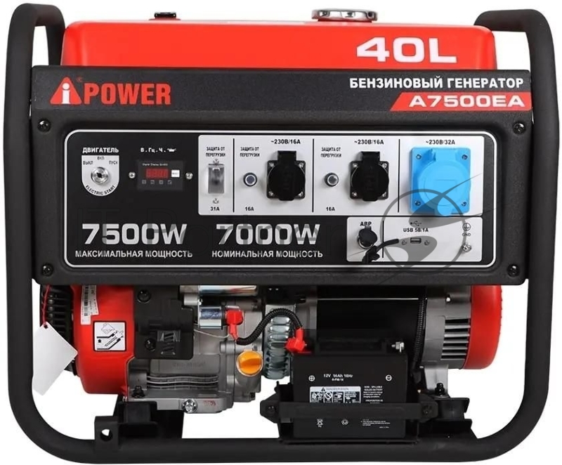 Бензиновый генератор A-iPower A7500EA (20112) 7/7.5кВт 40л 89.5кг