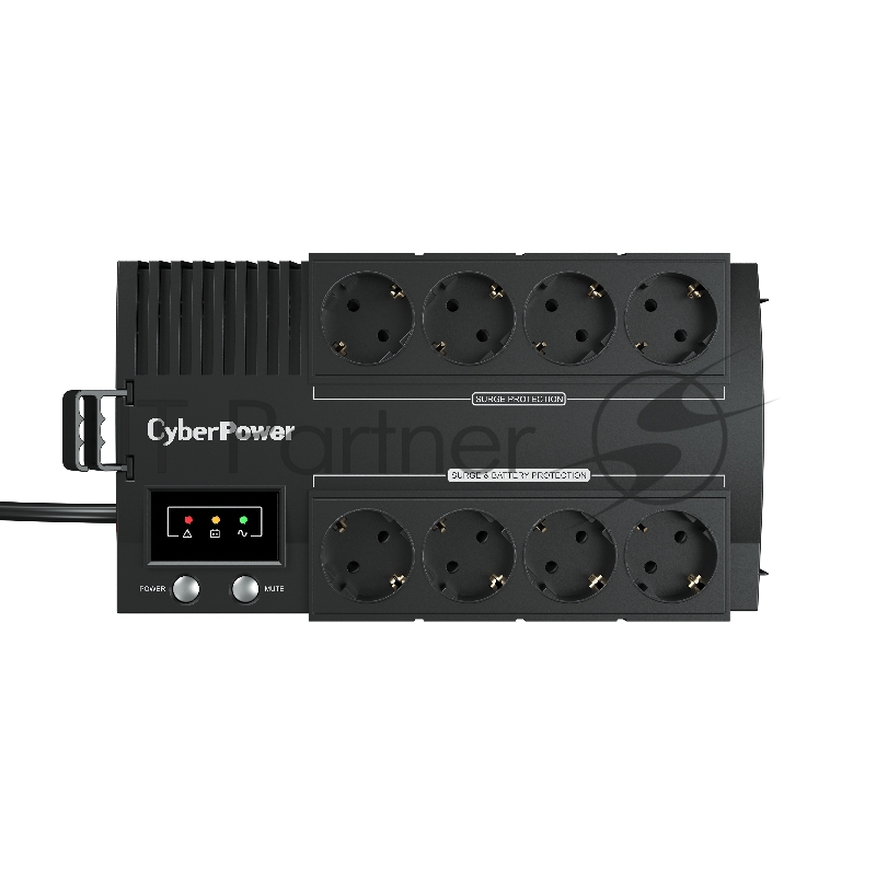 ИБП UPS CyberPower BS850E 850VA/480W USB, (4+4 EURO)