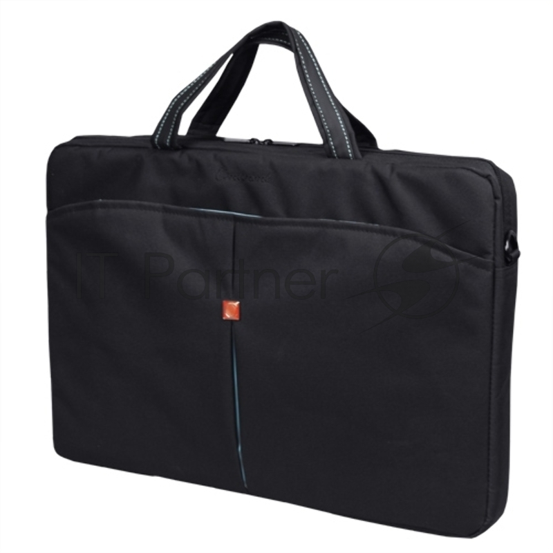 Сумка для ноутбука Сумка Continent CC-017 (нейлон, черная, 17)