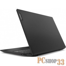 Ноутбук Lenovo IdeaPad S145-15AST A9 9425/8Gb/SSD256Gb/AMD Radeon R5/15.6/TN/HD (1366x768)/Windows 10/black/WiFi/BT/Cam