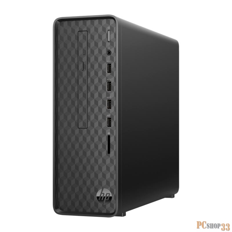 HP S01-pF0017ur MT,Intel Core i3- 9100 4C, 4GB (1x4GB) 2400 DDR4, SSD 256Gb, GeForce GT730 2Gb, noDVD, no kbd & no mouse, Jet Black, Win10, 1Y Wty