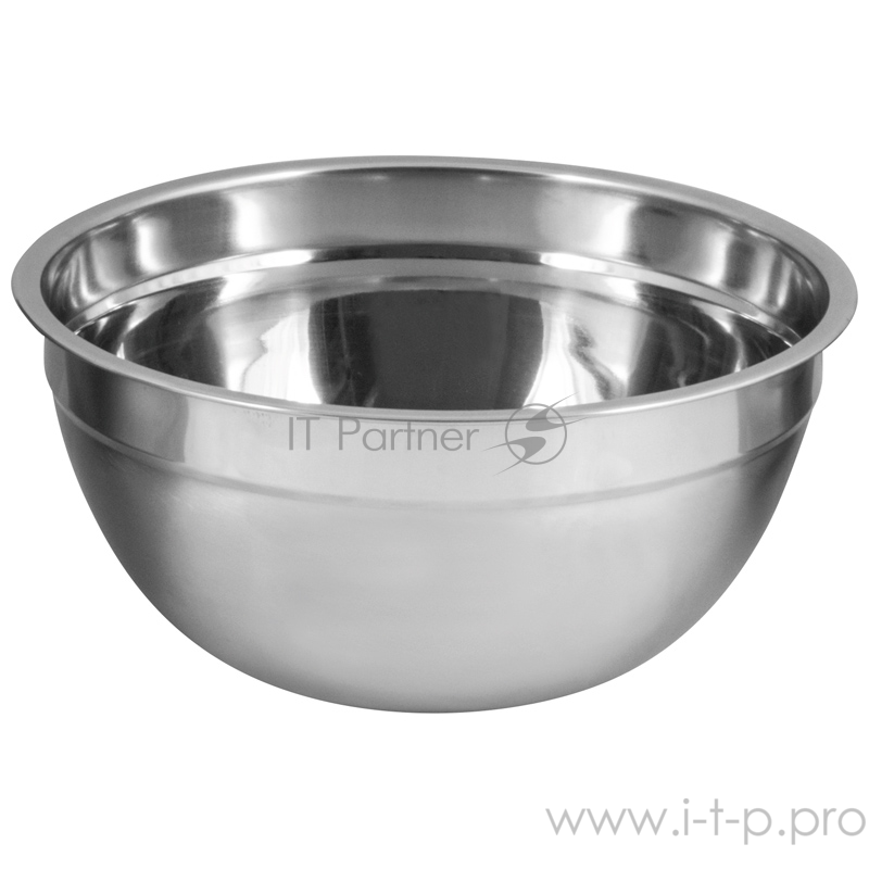 Миска из нерж стали, модель BOWL-RING-22, р-р 22*10 см, объем - 2,5 л, тм Mallony