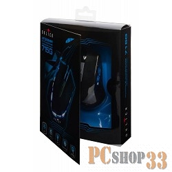 Мышь Oklick 715G черный оптическая (1600dpi) USB игровая (6but)