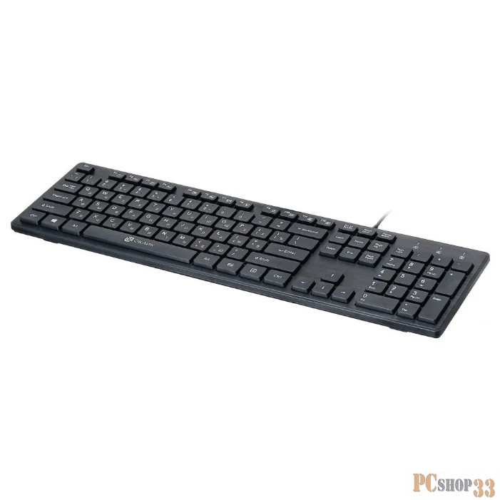 Клавиатура Oklick 520M2U черный USB slim Multimedia