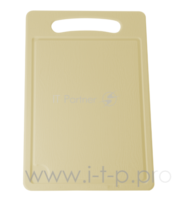 Доска разделочная Giaretti GR1494СЛ Bono 35,5 х 23,8 х 0,6 см сливочный крем