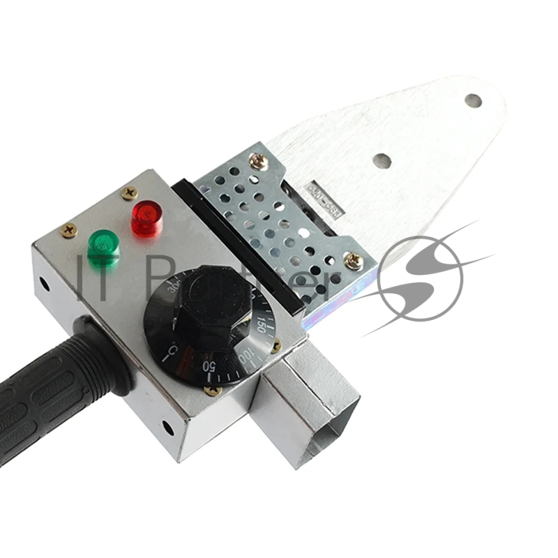 Аппарат для сварки пластиковых труб ПОБЕДА, ПТ-1800, 2000 Вт., 6 насадок, стойка, отвертка, кейс металл.