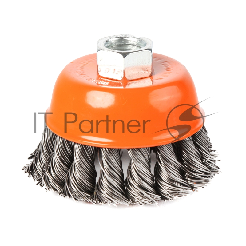 Щетка EDGE by PATRIOT чашеобразная 75ммХМ14 витая проволока