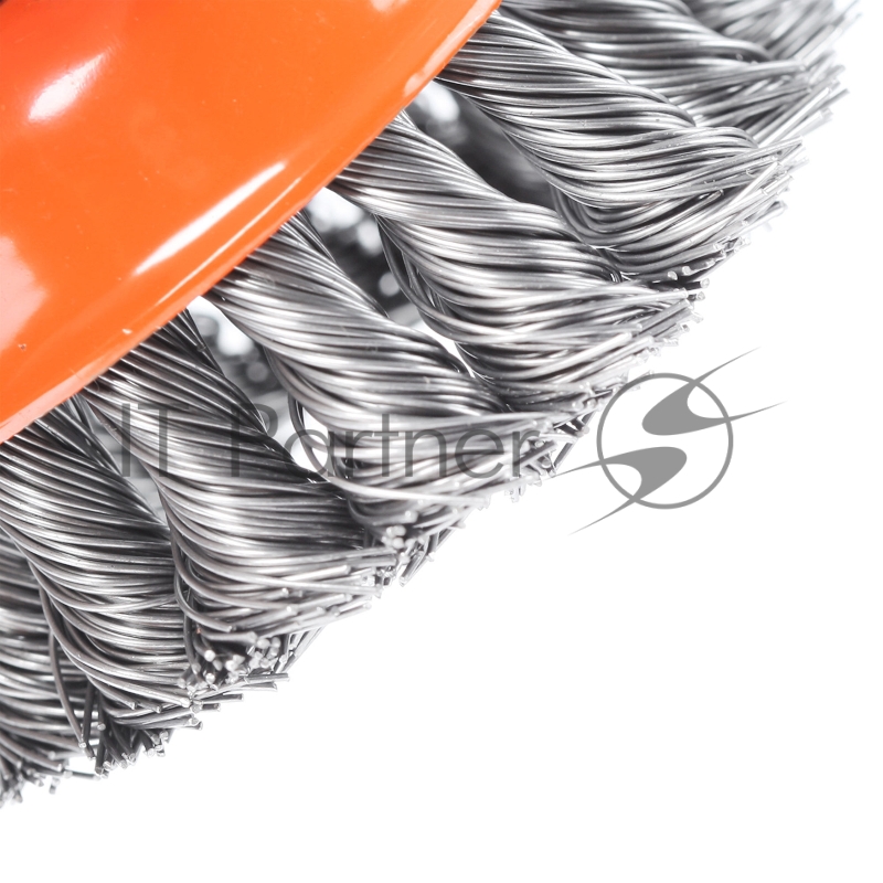 Щетка EDGE by PATRIOT чашеобразная 75ммХМ14 витая проволока