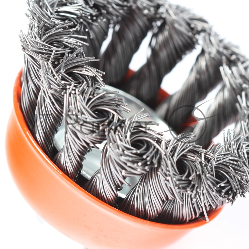 Щетка EDGE by PATRIOT чашеобразная 75ммХМ14 витая проволока