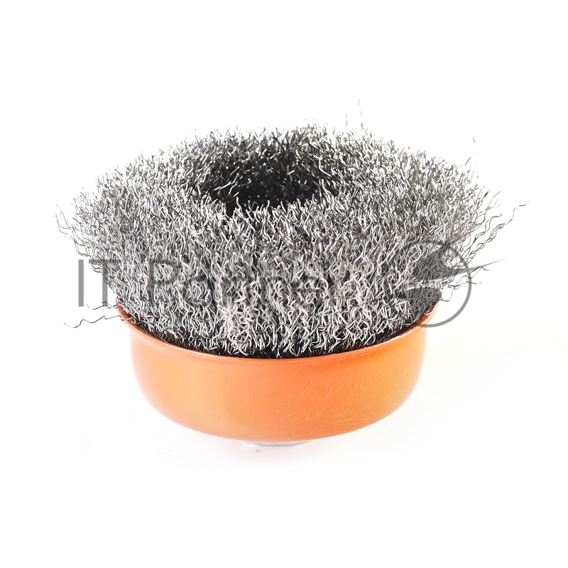 Щетка EDGE by PATRIOT чашеобразная 75ммХМ14 гофрированная проволока