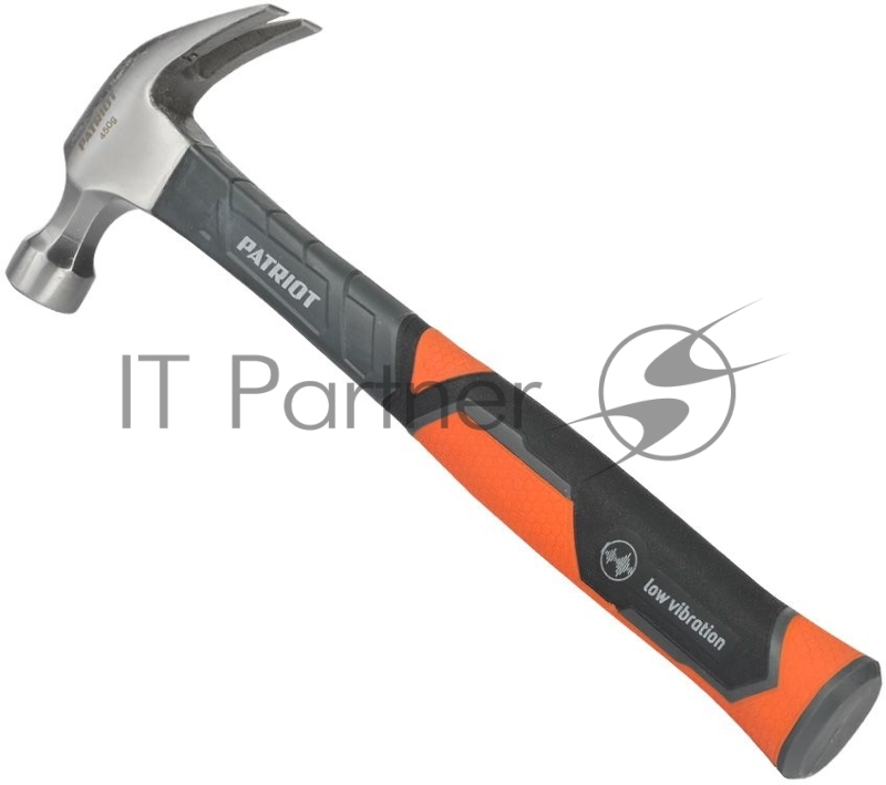 Молоток столярный PATRIOT СHF-450 с фиберглассовой рукояткой, 450г