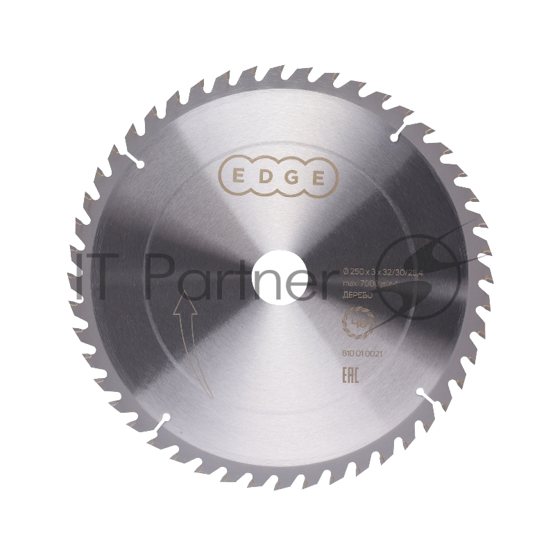 Диск EDGE by PATRIOT пильный по дереву 250х48х32/30/25,4