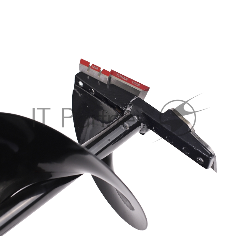 Шнек двухзаходный PATRIOT D 180i для льда, диаметр 180мм, длина 1000мм, смен. ножи (Россия)