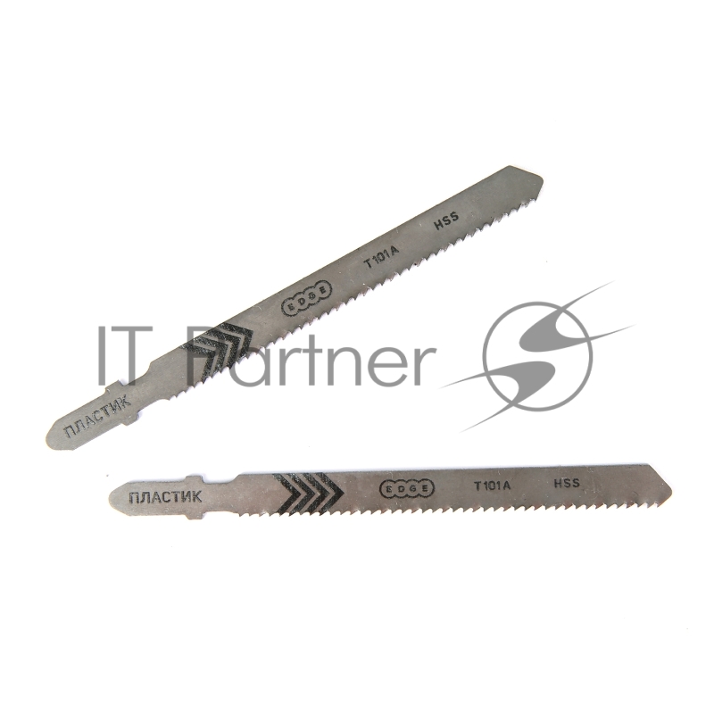 Пилка для лобзика EDGE by PATRIOT T101A по пластику, 2шт в блистере