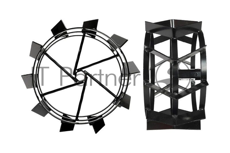 Грунтозацепы для мотоблока Patriot (д430 мм, шир200 мм шестигранник32)(пар) Грз 430.200.32 Россия