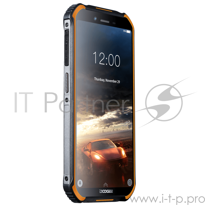 Смартфон Doogee Doogee S40 LITE Fire Orange, 5.5 480 x 960, 1.3GHz, 4 Core, 2GB RAM, 16GB, up to 128GB flash, 8 МП+5 МП/5Mpix, 2 Sim, 2G, 3G, BT, Wi-Fi, GPS, Micro-USB, 4650 мА·ч, Android 9.0, 238 г, 158,2 ммx79,3 ммx14,1 мм