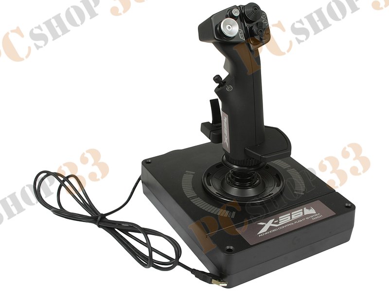 Джойстик Logitech Saitek G Pro Flight X56 Rhino H.O.T.A.S. 945-000059 (USB)