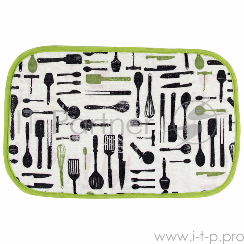 Коврик для сушки посуды из микрофибры Рыжий кот MDM-01, размер: 40*25 см