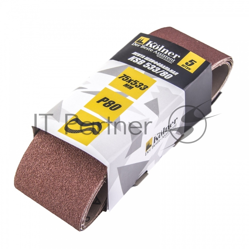Лента шлифовальная Kolner KSB533/80