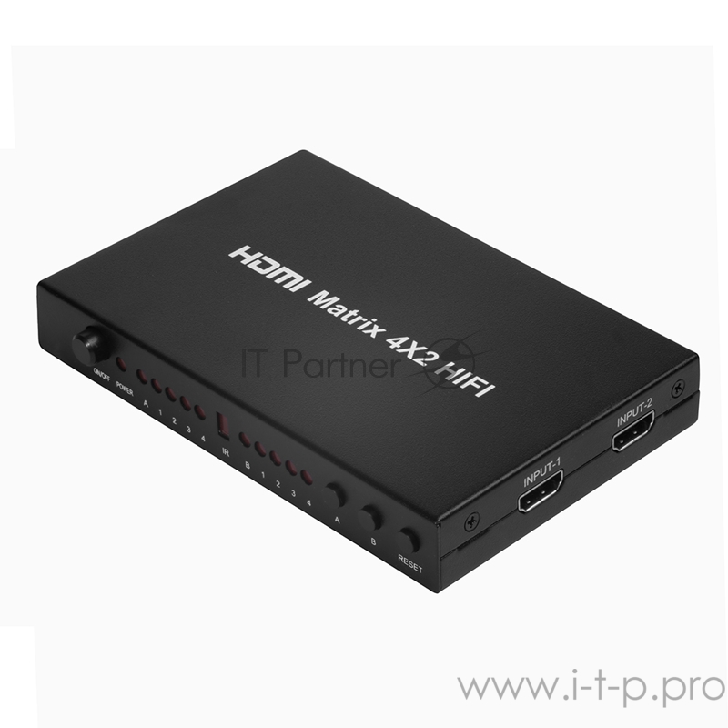 Переходник Greenconnect Переключатель HDMI матричный 4 к 2 (GL-v402A)