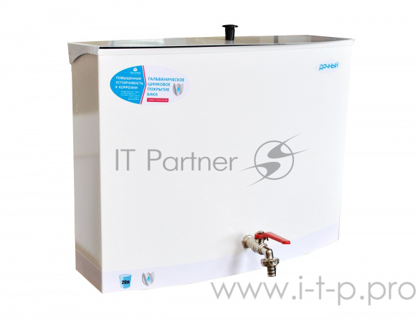 Бак настенный Дачный без ЭВН белый, 20л