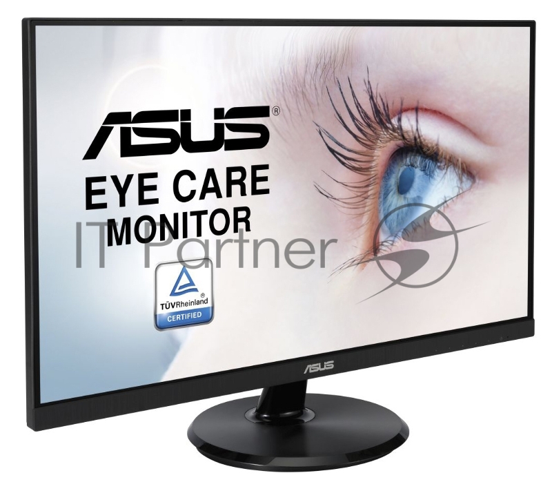 МОНИТОР 23.8 ASUS VA24DQ Black (LED, Wide, 1920x1080, 75Hz, 178°/178°, 250 cd/m, 100,000,000:1, +DP, +2хHDMI, +2xMM, )