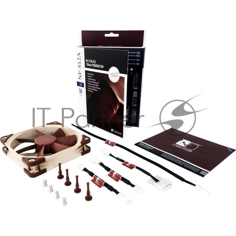 Вентилятор Noctua NF-S12A FLX 120mm, 1200rpm