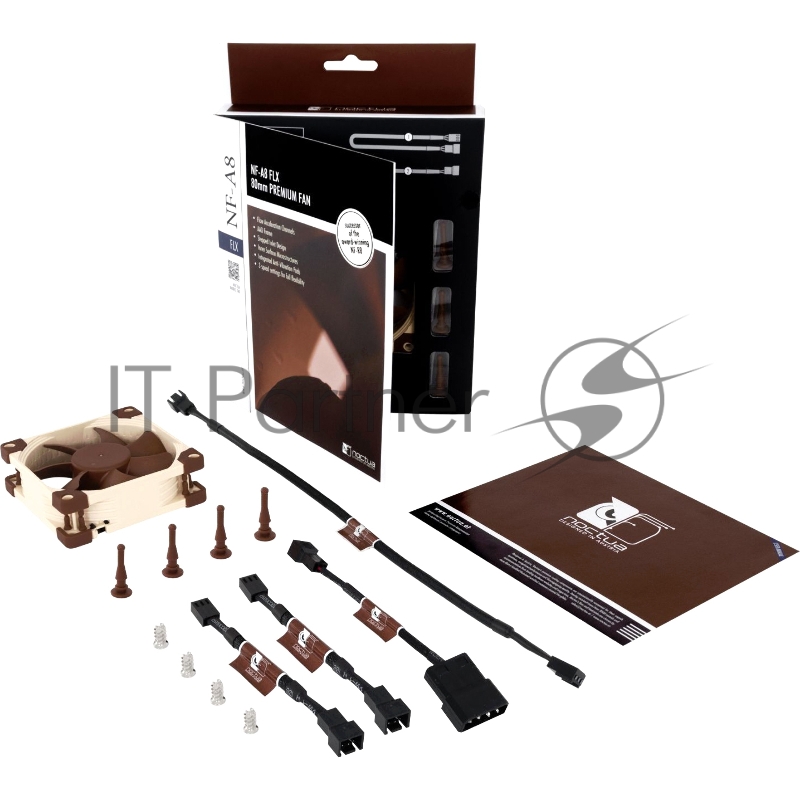 Вентилятор Noctua NF-A8 FLX 80mm, 1200-2000rpm
