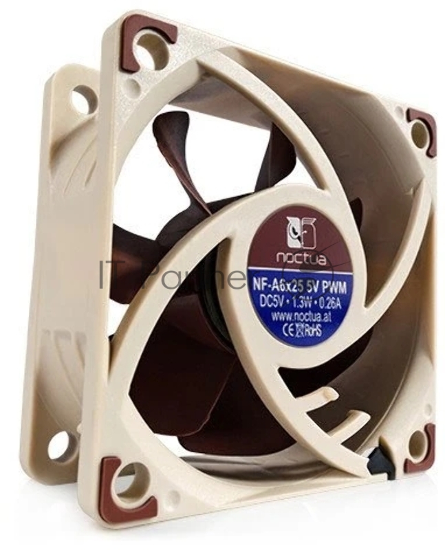 Вентилятор Noctua NF-A6x25 PWM 60mm, 550-3000rpm