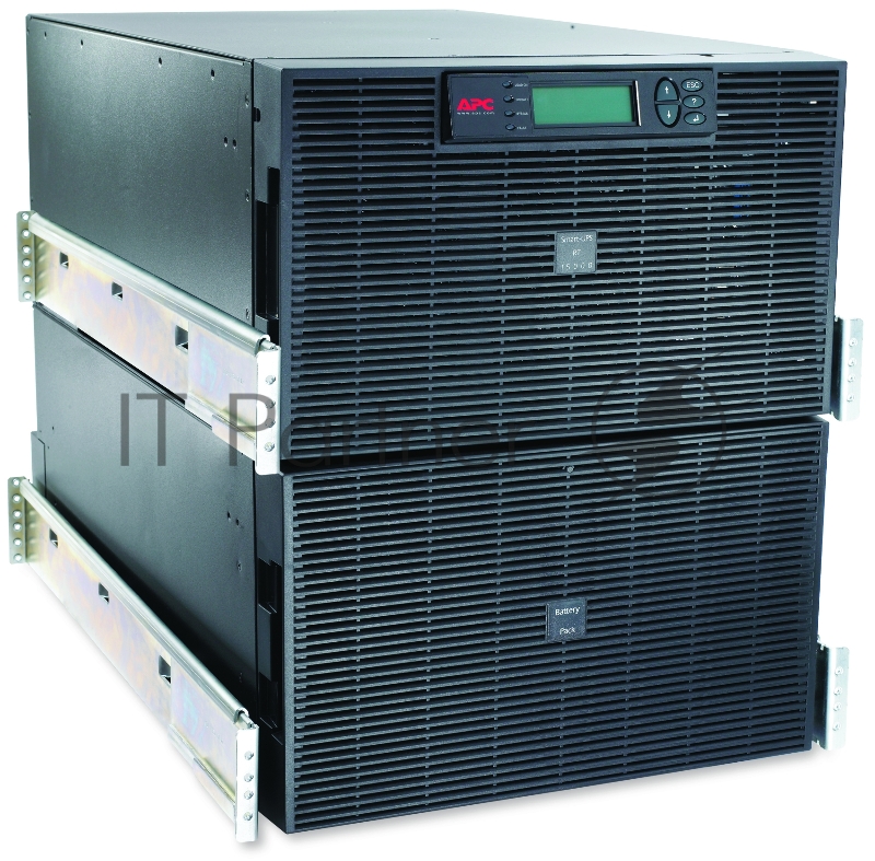 ИБП (UPS) 12U 19 RM 15000ВА APC Smart-UPS RT 15kVA SURT15KRMXLI, черный (COM, LAN)
