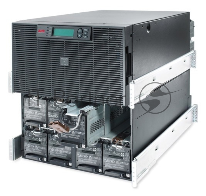 ИБП (UPS) 12U 19 RM 15000ВА APC Smart-UPS RT 15kVA SURT15KRMXLI, черный (COM, LAN)