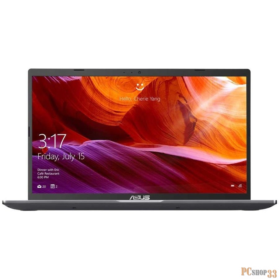 Ноутбук Asus VivoBook A509MA-BQ074T Pentium Silver N5000/4Gb/SSD256Gb/Intel UHD Graphics 605/15.6/IPS/FHD (1920x1080)/Windows 10/grey/WiFi/BT/Cam