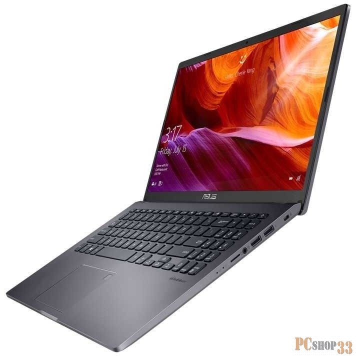 Ноутбук Asus VivoBook A509MA-BQ074T Pentium Silver N5000/4Gb/SSD256Gb/Intel UHD Graphics 605/15.6/IPS/FHD (1920x1080)/Windows 10/grey/WiFi/BT/Cam