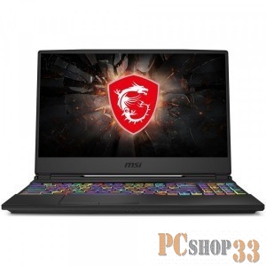 Ноутбук MSI GL65 Leopard 10SERK-402RU Core i7 10750H/16Gb/SSD512Gb/NVIDIA GeForce RTX 2060 6Gb/15.6/IPS/FHD (1920x1080)/Windows 10/black/WiFi/BT/Cam