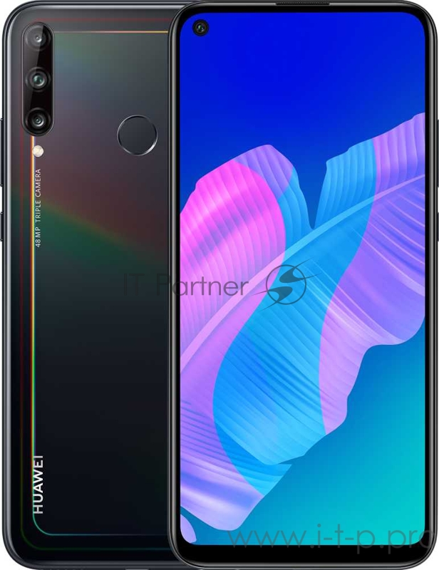 Смартфон Huawei P40 Lite E LTE NFC 4/64Gb black (51095RVT)