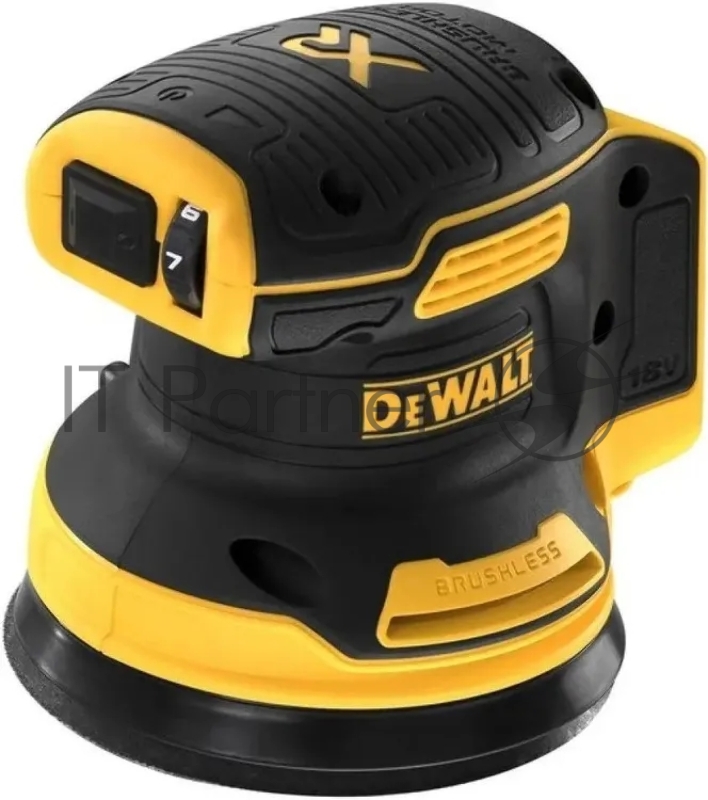 Эксцентриковая шлифовальная машина DCW210N (без з/у и акк.). 18.0 В XR эксцентриковая (орбитальная) шлифовальная машина, 125мм, без аккумуляторов и з/у